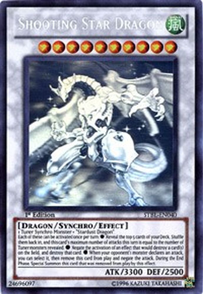 Shooting Star Dragon (Ghost Rare) (STBL-EN040) - Ghost Rare