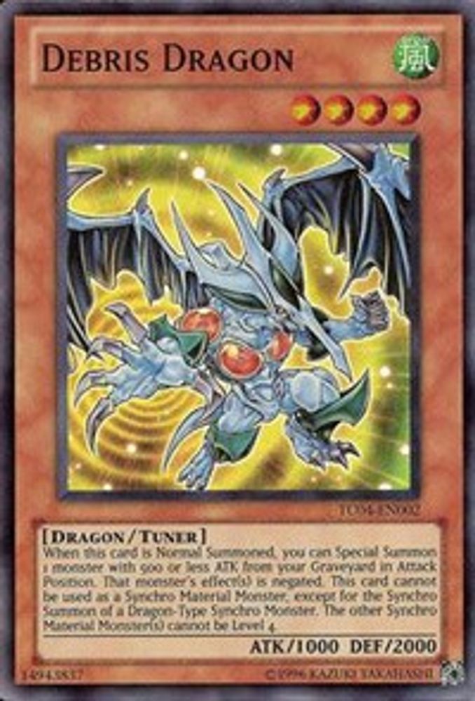 Dragon de débris [TU04-EN002] Super Rare 