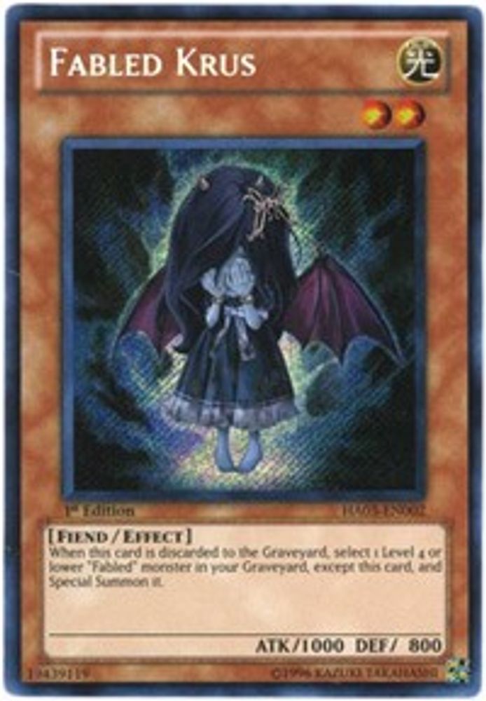 Krus légendaire [HA03-EN002] Secret Rare 