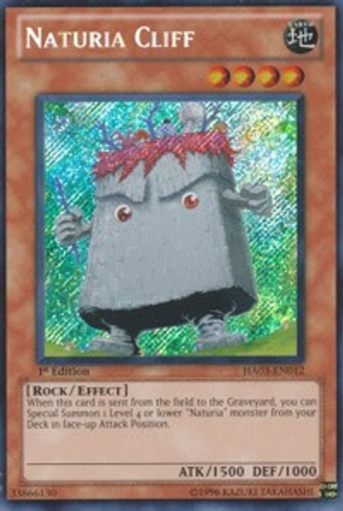 Naturia Cliff (HA03-EN012) - Secret Rare