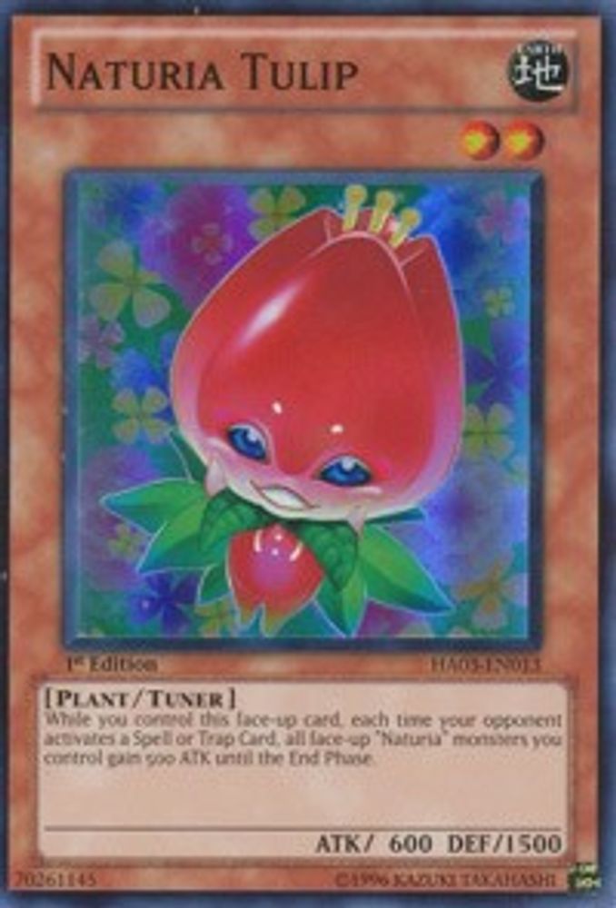 Tulipe Naturia [HA03-EN013] Super Rare 