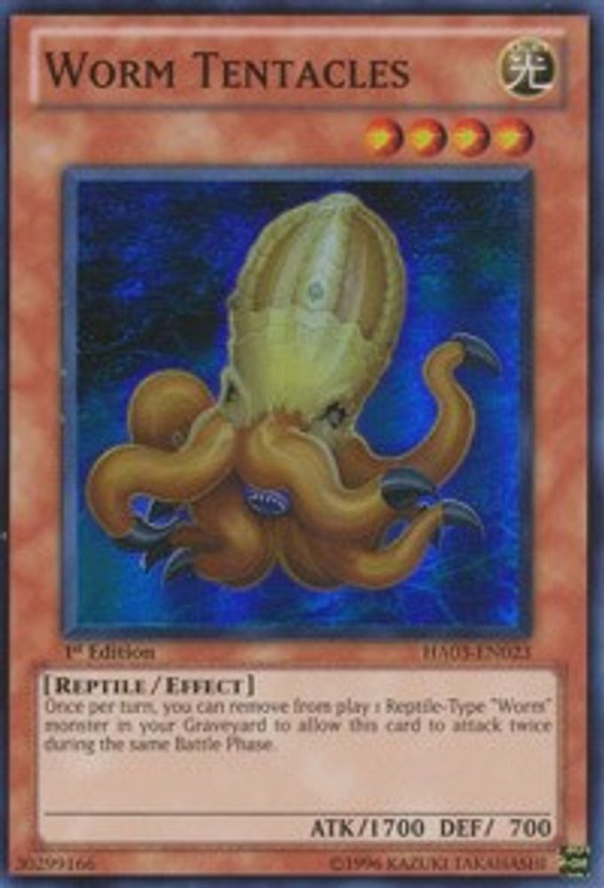 Tentacules de ver [HA03-EN023] Super Rare 