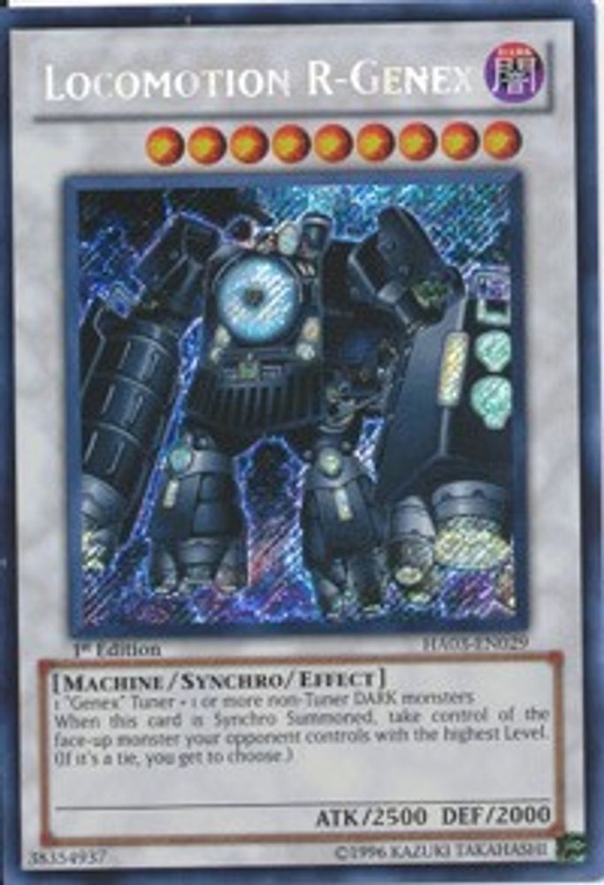Locomotion R-Genex (HA03-EN029) - Secret Rare