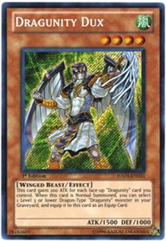 Dragunity Dux (HA03-EN031) - Secret Rare