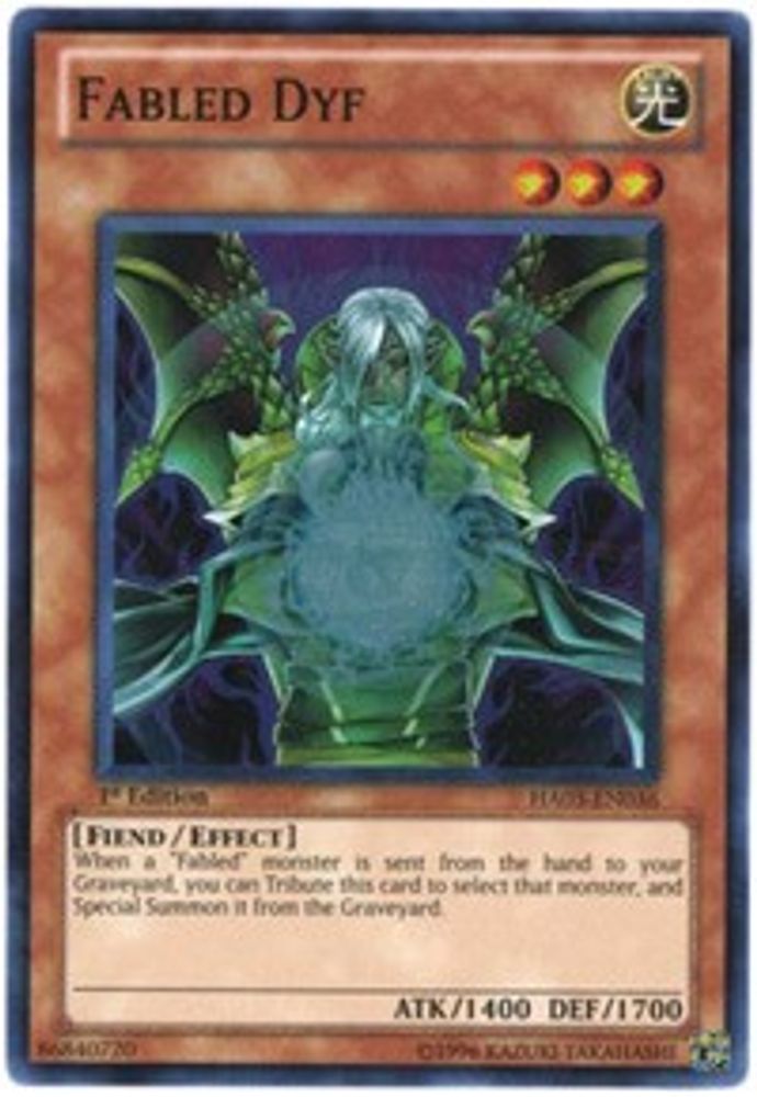 Fabled Dyf (HA03-EN036) - Super Rare