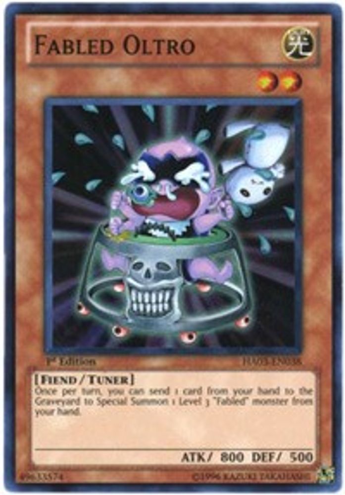 Oltro légendaire [HA03-EN038] Super Rare 