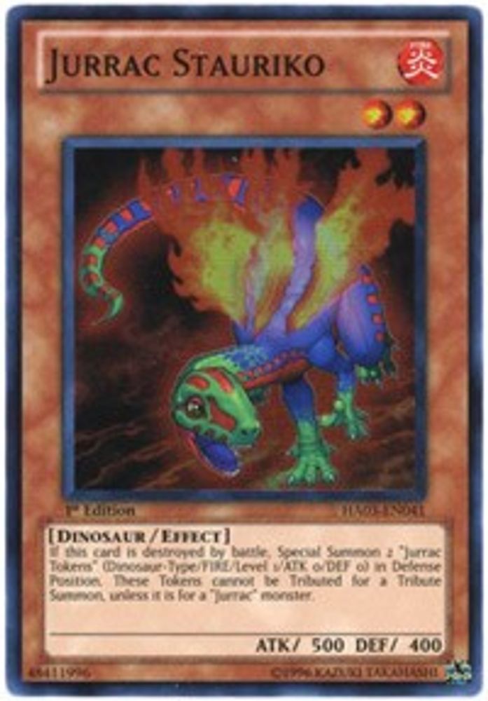 Jurrac Stauriko (HA03-EN041) - Super Rare