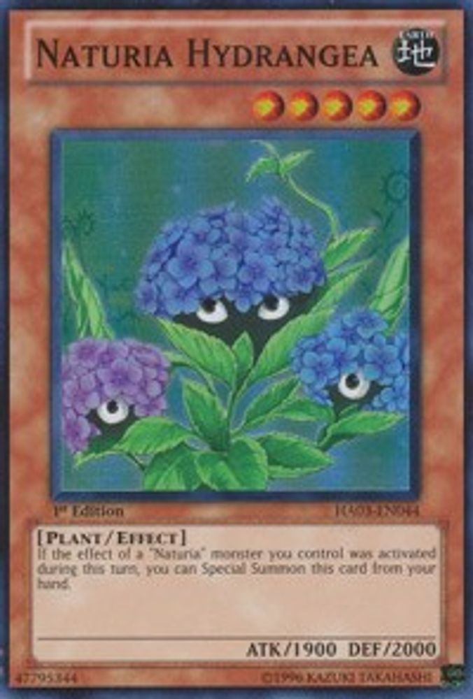 Hortensia Naturia [HA03-EN044] Super Rare 