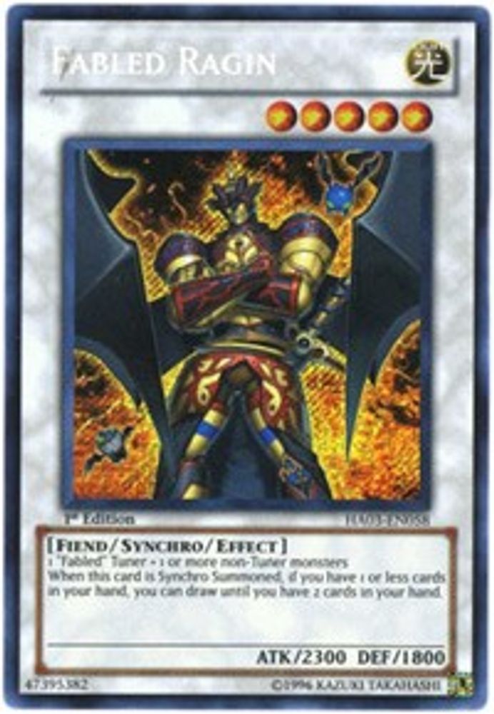 Fable Ragin [HA03-EN058] Secret Rare 