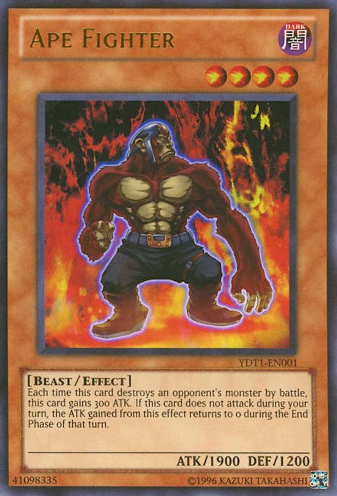Ape Fighter (5D's Duel Transer) (YDT1-EN001) - Ultra Rare