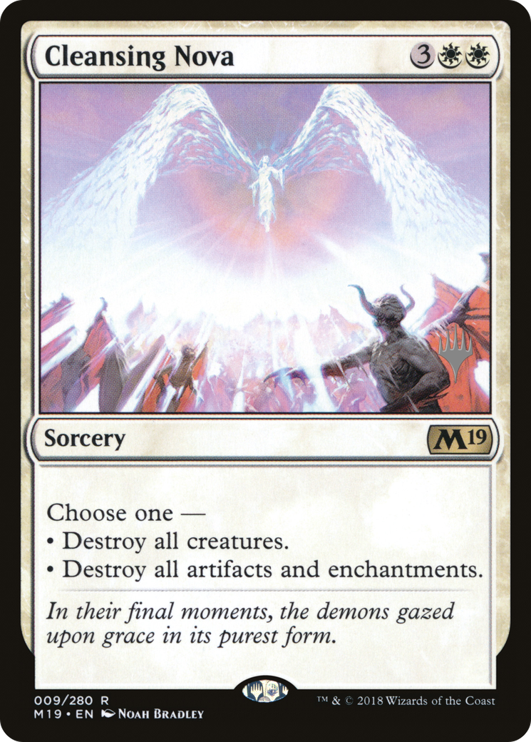 Cleansing Nova (Pack promotionnel) [Promotions de l'ensemble de base 2019] 