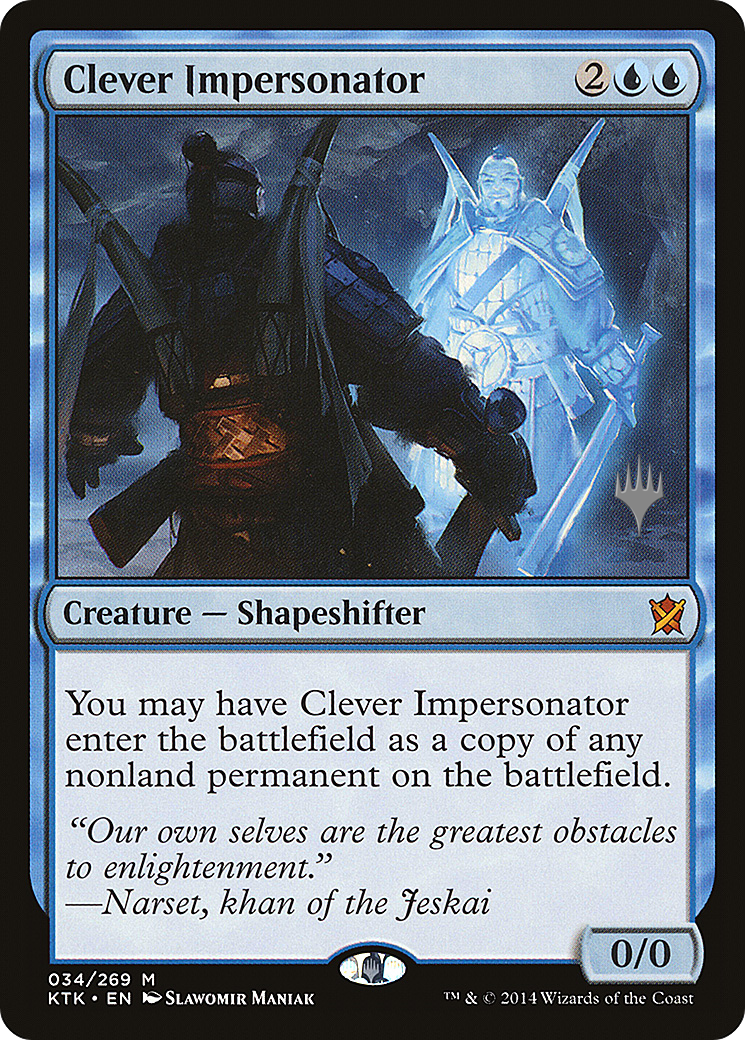 Imitateur intelligent (Pack promotionnel) [Promos Khans de Tarkir] 