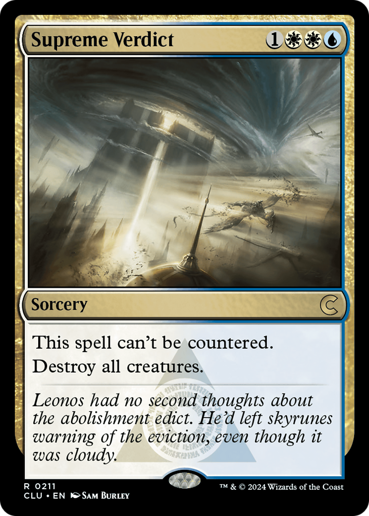Verdict suprême [Ravnica: Clue Edition] 