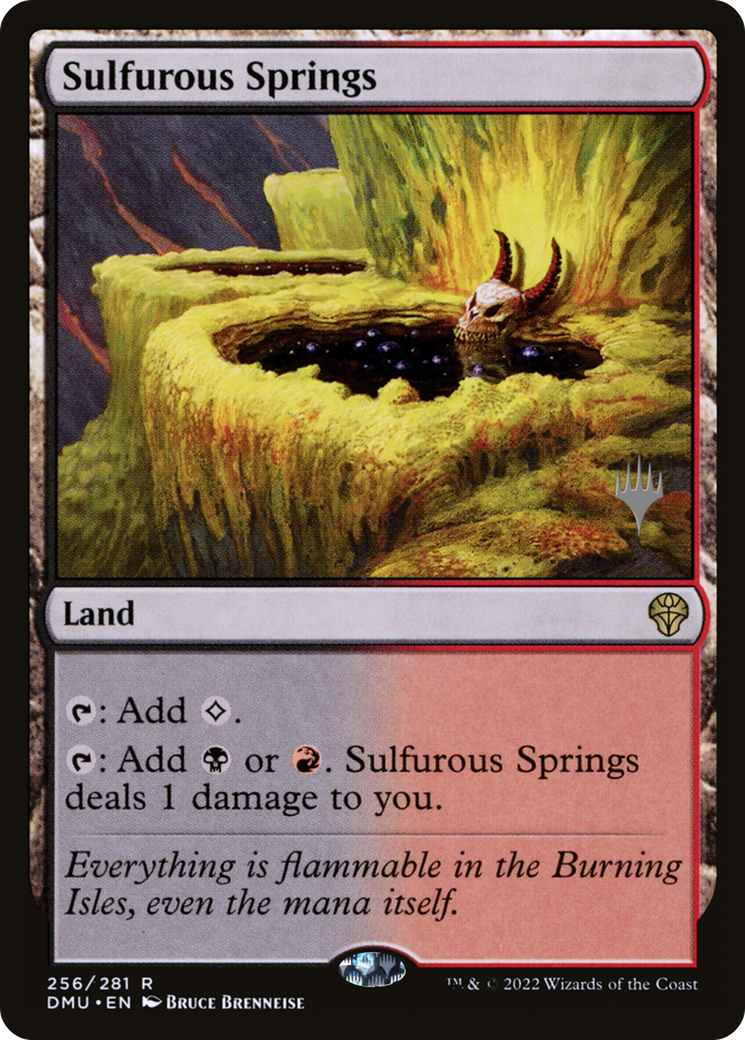Sources sulfureuses (Pack promotionnel) [Dominaria United Promos] 