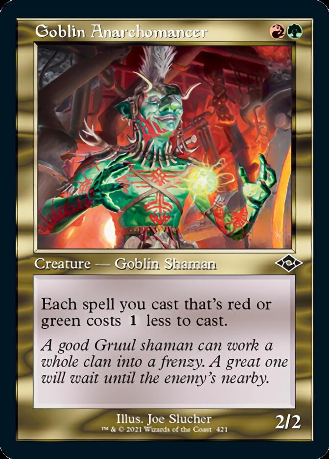 Goblin Anarchomancien (Retro Foil Etched) [Modern Horizons 2] 