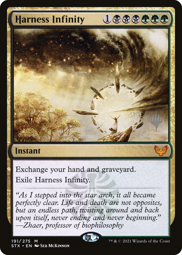 Harness Infinity (Pack promotionnel) [Strixhaven : Promos de l'École des Mages] 