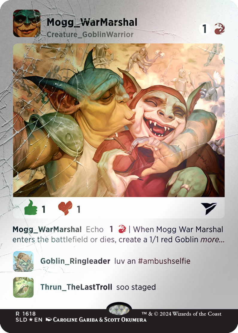 Mogg War Marshal (Rainbow Foil) [Série Secret Lair Drop] 