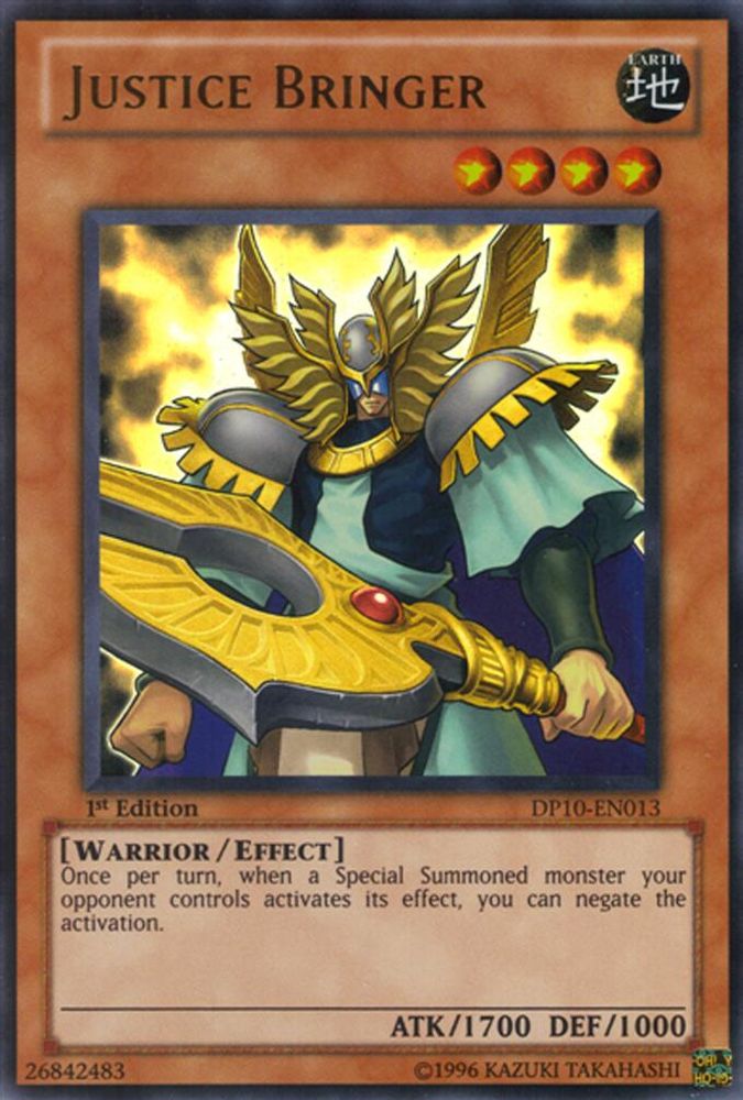 Justice Bringer (DP10-EN013) - Ultra Rare