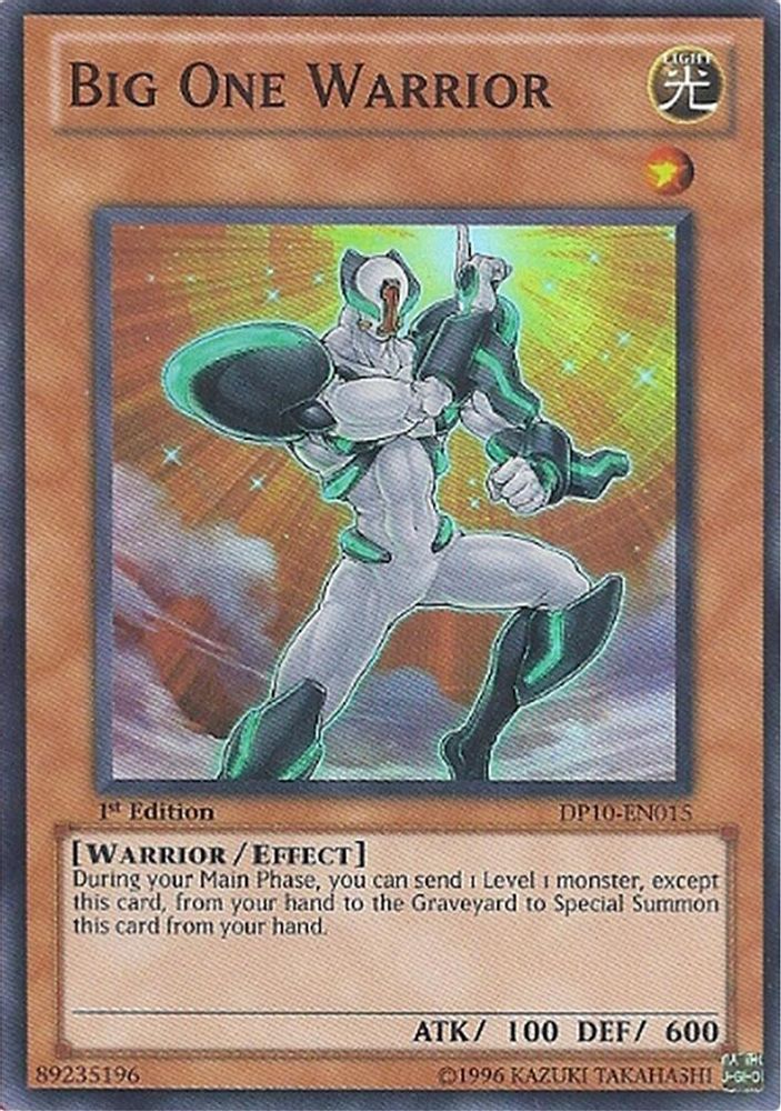 Big One Warrior (DP10-EN015) - Super Rare