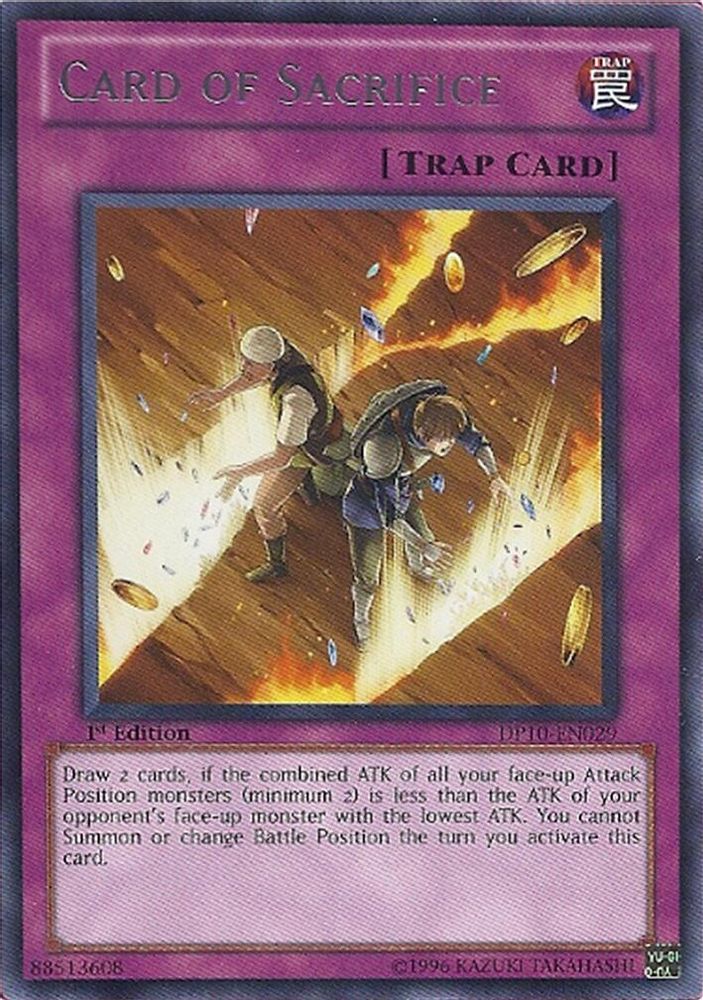 Card of Sacrifice (DP10-EN029) - Rare
