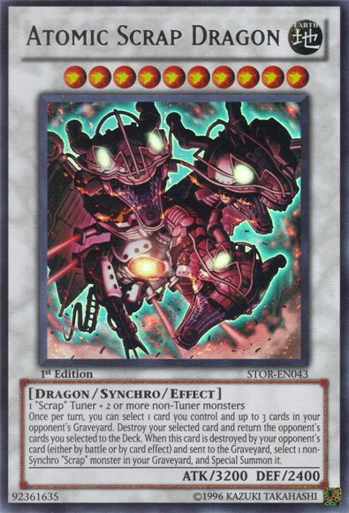Atomic Scrap Dragon (STOR-EN043) - Ultra Rare