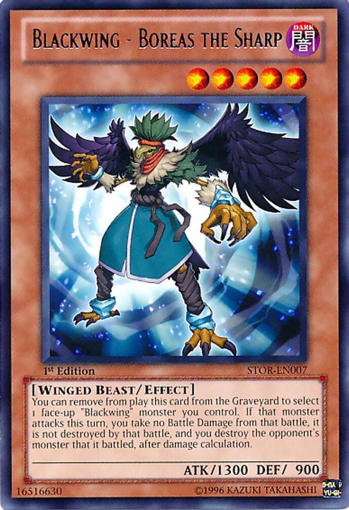 Blackwing - Boreas the Sharp (STOR-EN007) - Rare