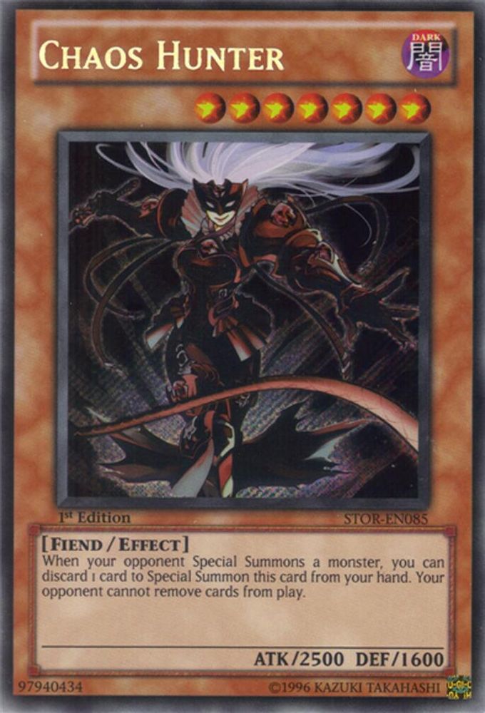 Chaos Hunter (STOR-EN085) - Secret Rare
