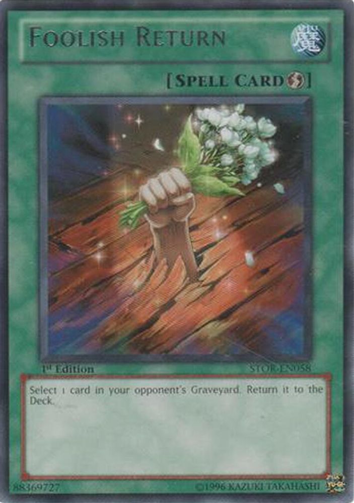 Foolish Return (STOR-EN058) - Rare