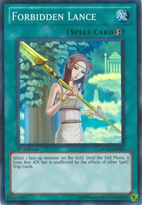 Forbidden Lance (STOR-EN061) - Super Rare