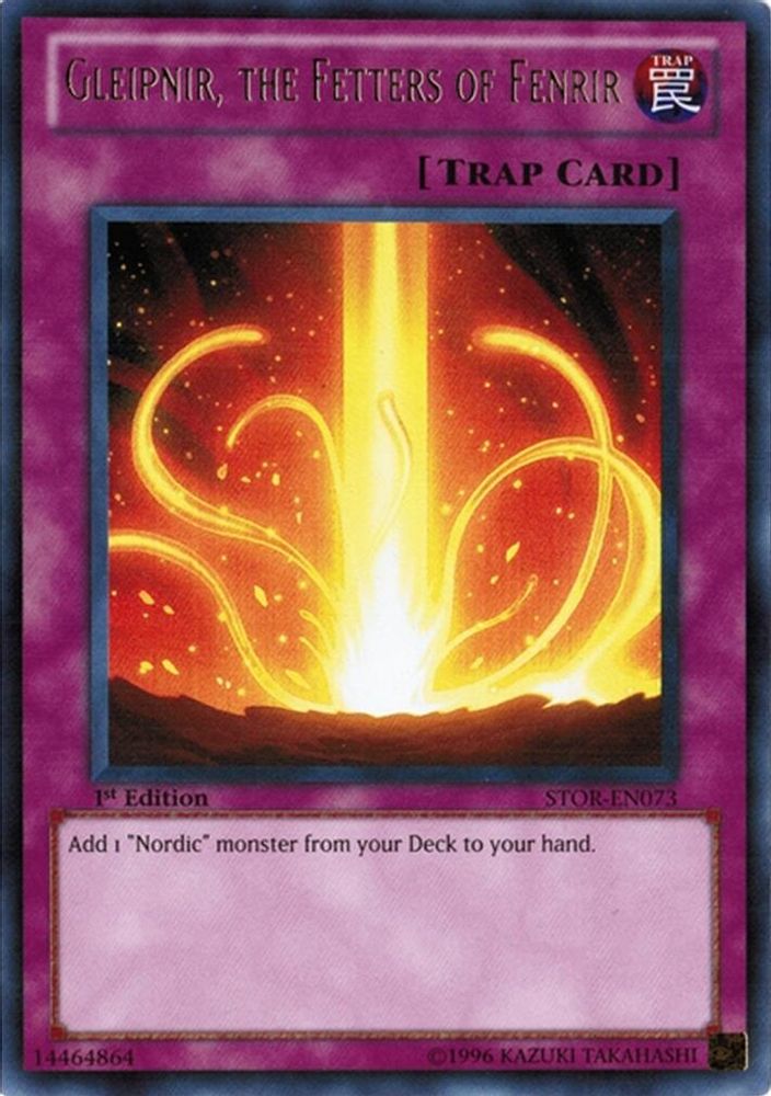 Gleipnir, the Fetters of Fenrir (STOR-EN073) - Ultra Rare