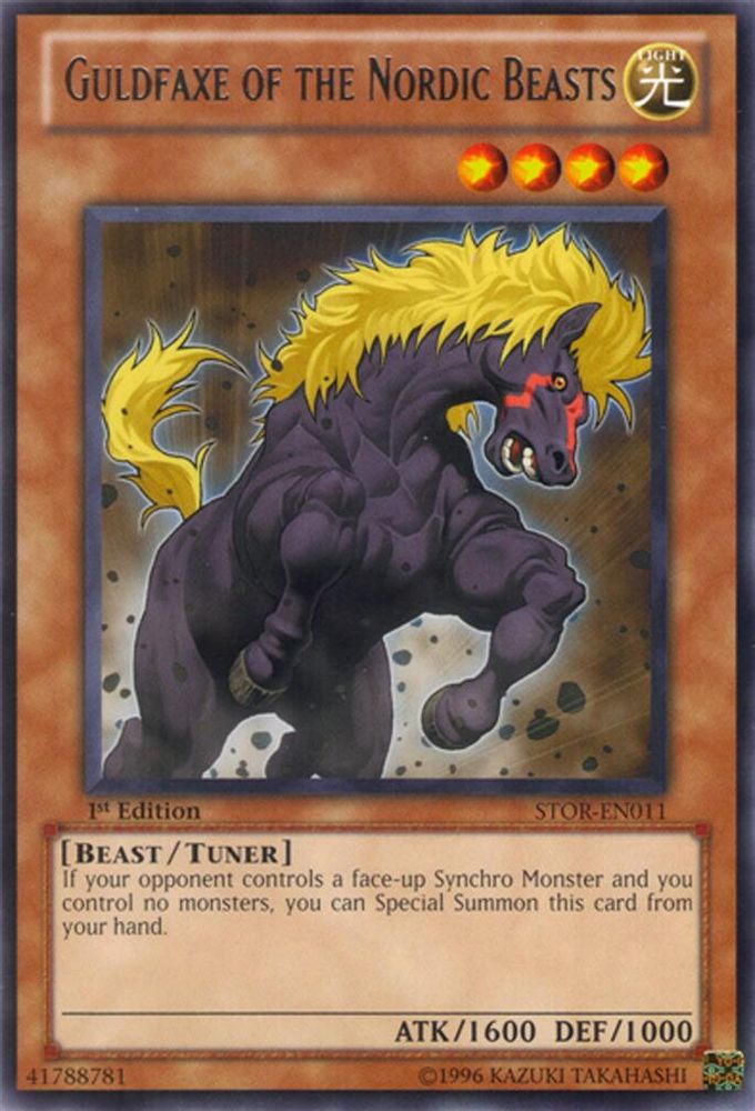 Guldfaxe of the Nordic Beasts (STOR-EN011) - Rare