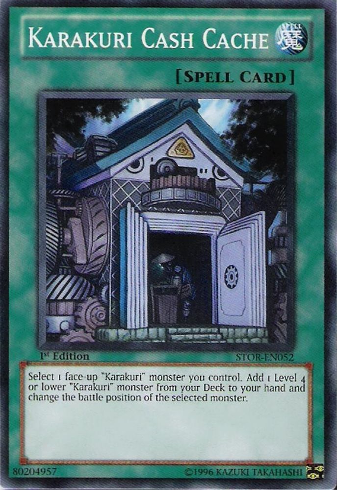 Karakuri Cash Cache (STOR-EN052) - Common