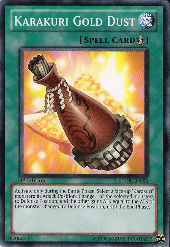 Karakuri Gold Dust (STOR-EN053) - Common
