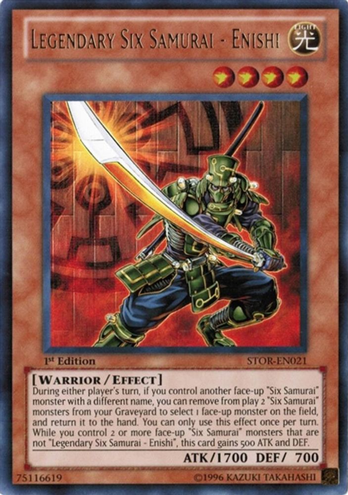 Legendary Six Samurai - Enishi (STOR-EN021) - Ultra Rare