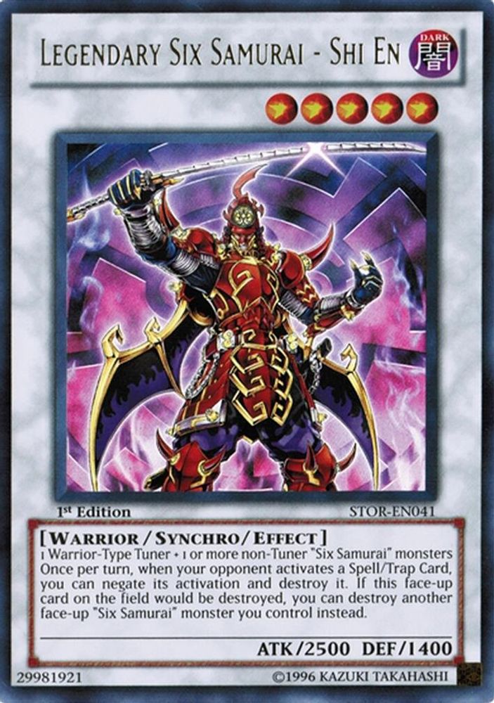 Legendary Six Samurai - Shi En (STOR-EN041) - Ultra Rare