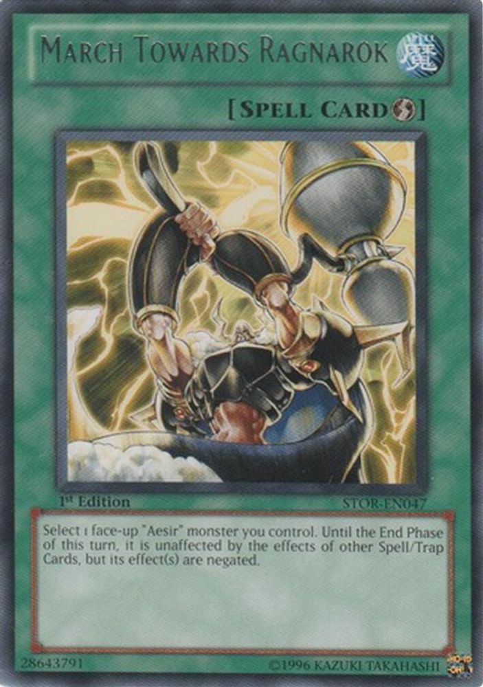 March Towards Ragnarok (STOR-EN047) - Rare
