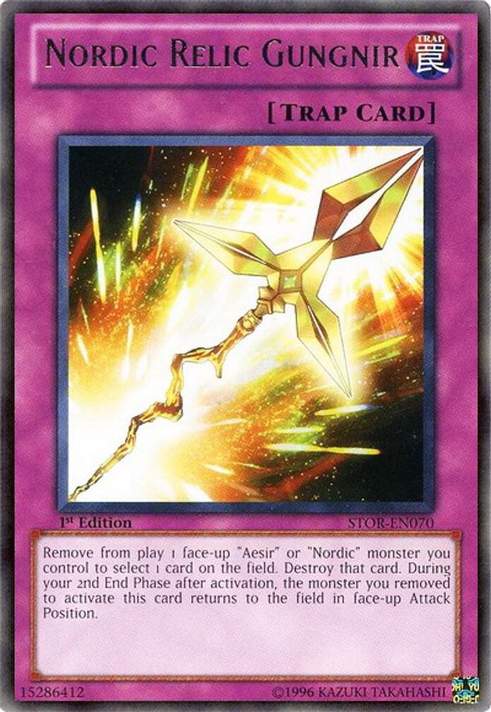 Nordic Relic Gungnir (STOR-EN070) - Rare