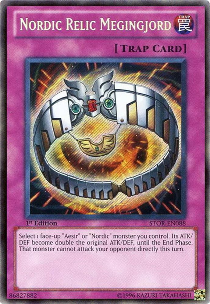 Nordic Relic Megingjord (STOR-EN088) - Secret Rare