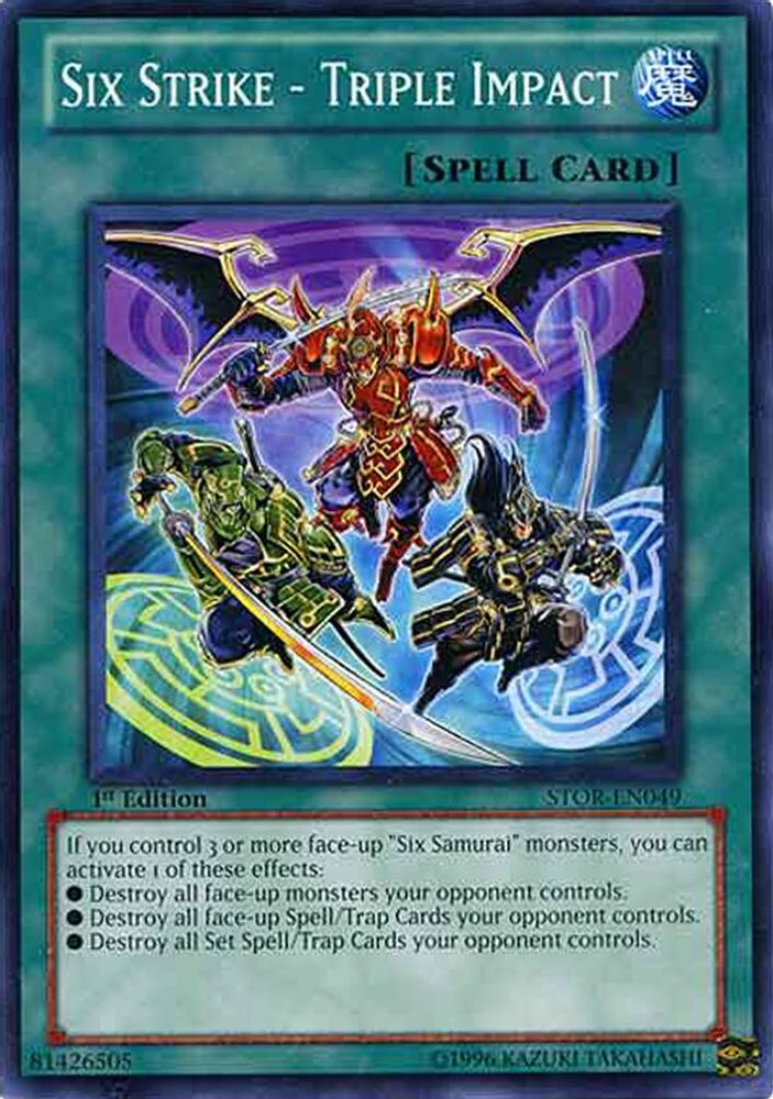 Six Strike - Triple Impact (STOR-EN049) - Common