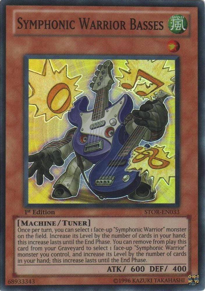 Symphonic Warrior Basses (STOR-EN033) - Super Rare