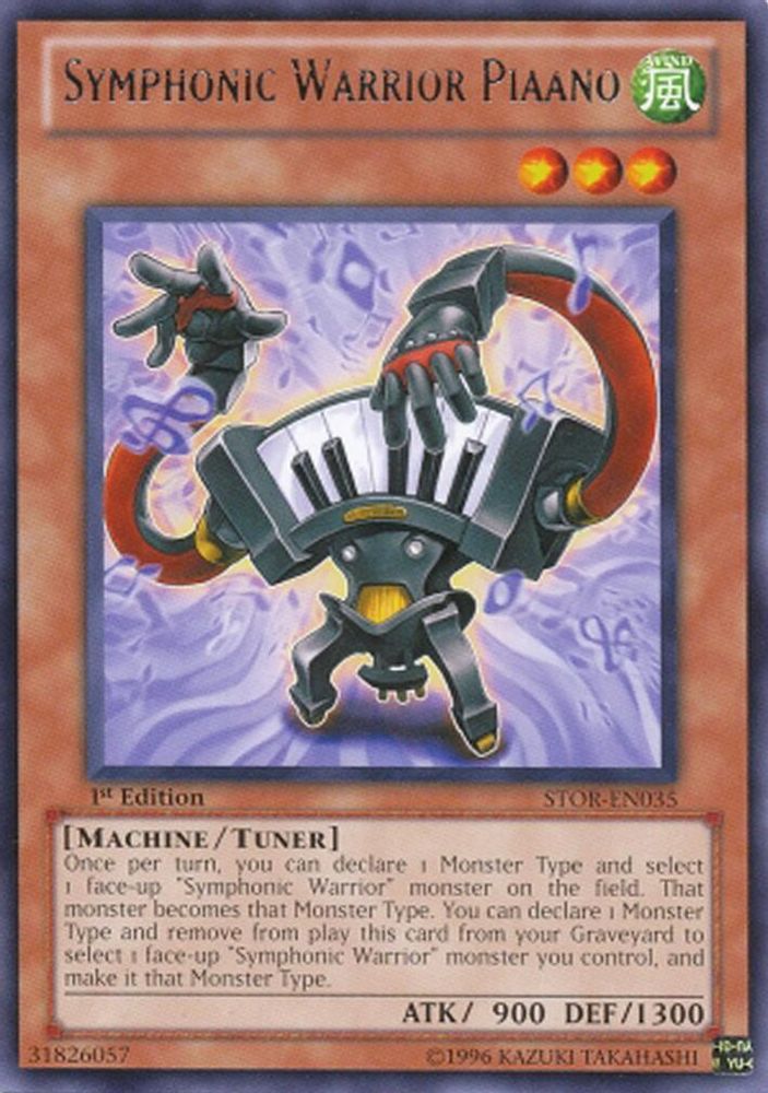Symphonic Warrior Piaano (STOR-EN035) - Rare