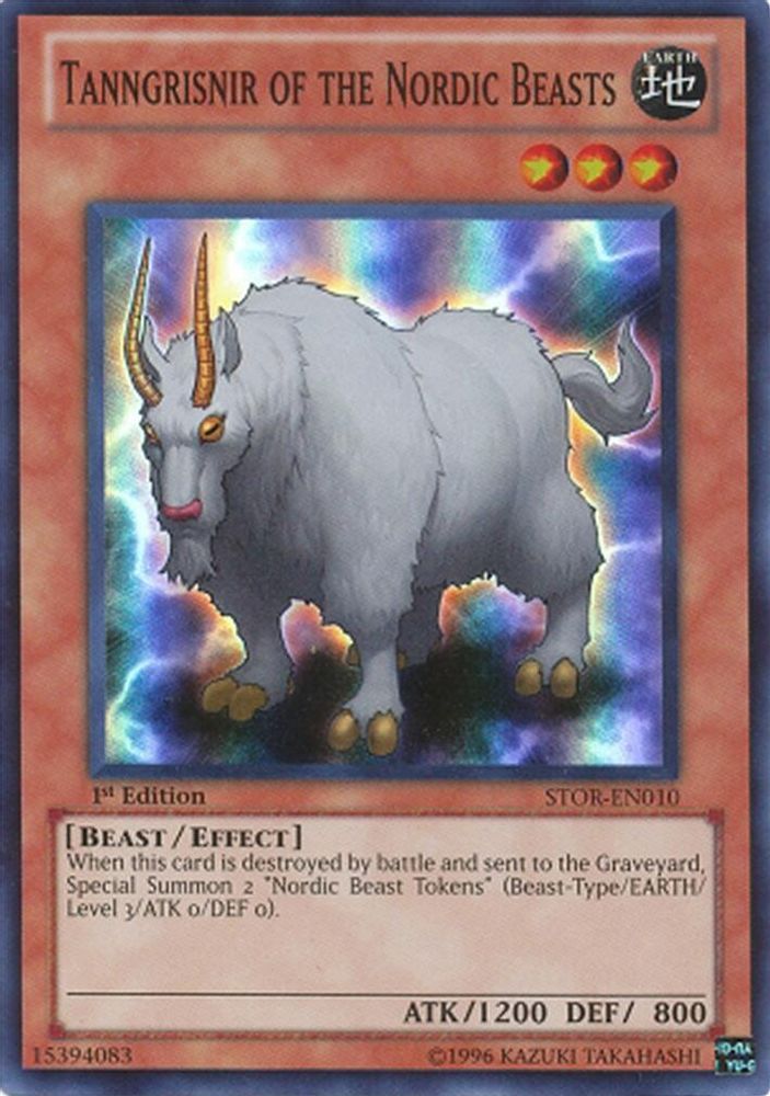 Tanngrisnir of the Nordic Beasts (STOR-EN010) - Super Rare