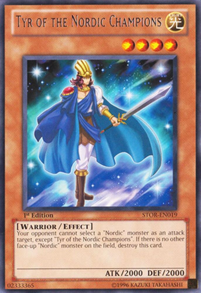 Tyr of the Nordic Champions (STOR-EN019) - Rare
