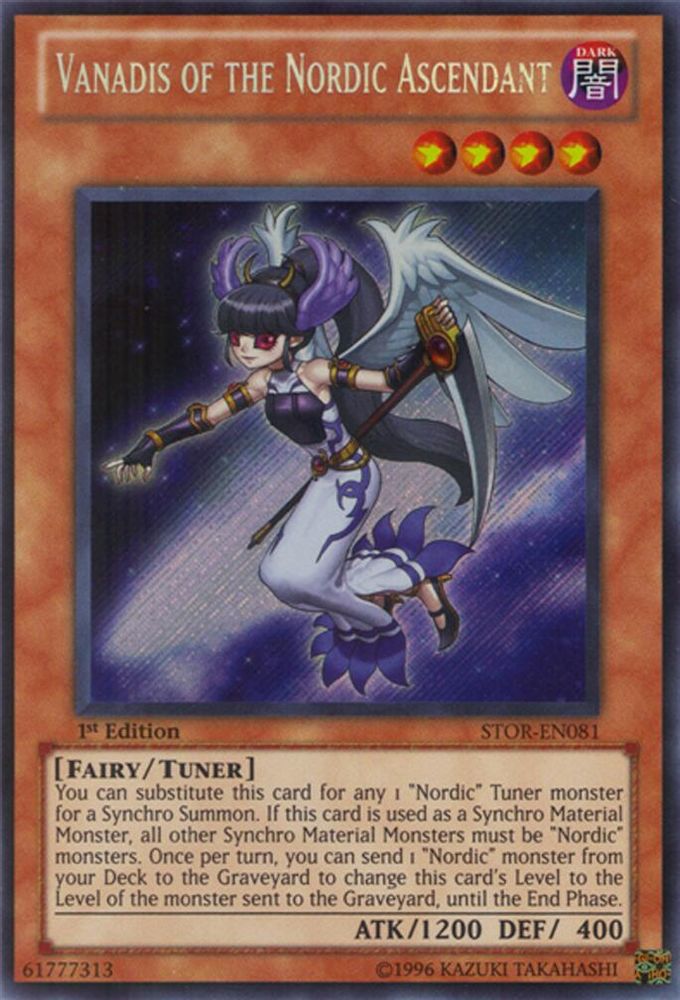 Vanadis of the Nordic Ascendant (STOR-EN081) - Secret Rare