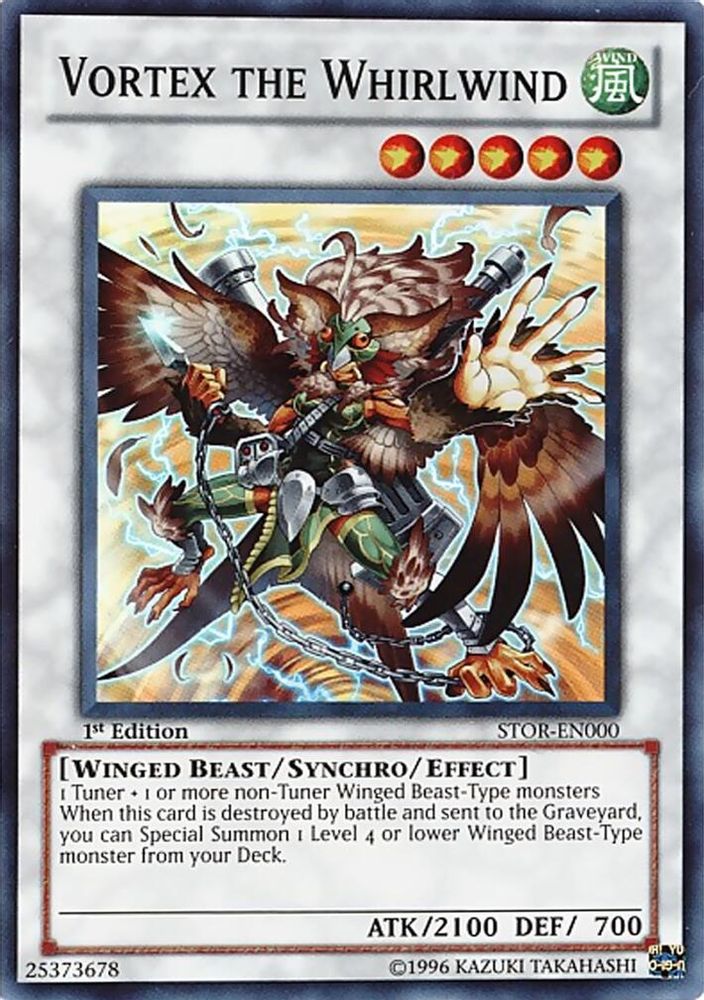 Vortex the Whirlwind (STOR-EN000) - Super Rare