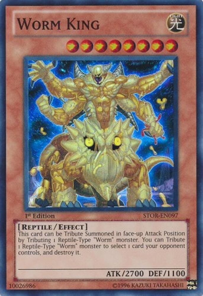 Worm King (STOR-EN097) - Super Rare