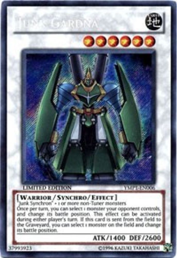 Junk Gardna (YMP1-EN006) - Secret Rare