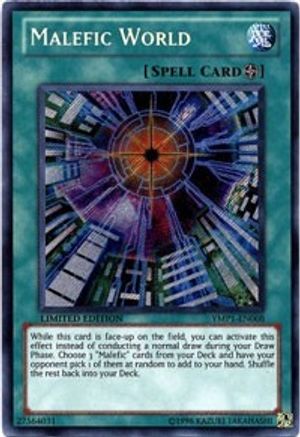 Malefic World [YMP1-EN008] Secret Rare