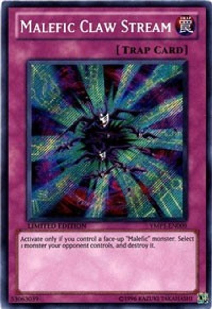 Malefic Claw Stream (YMP1-EN009) - Secret Rare