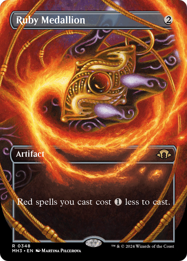 Médaillon Ruby (sans bordure) [Modern Horizons 3] 